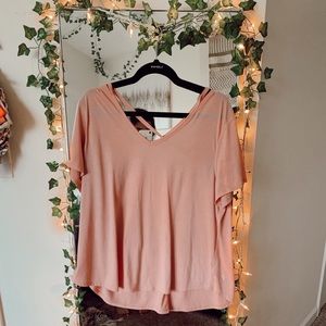 pink old navy active top